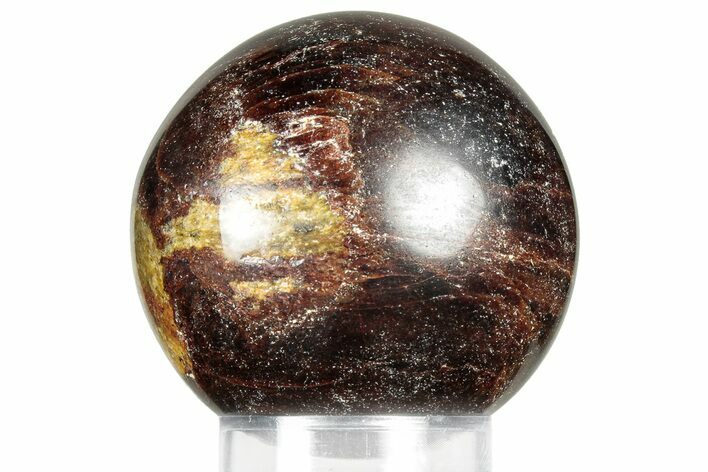 Polished Almandine Garnet Sphere - India #359916